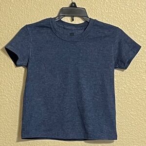 Haynes Boy’s XXS (4) Navy Blue Short Sleeve Tee